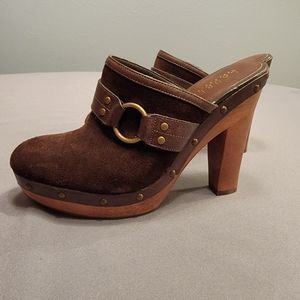 Ralph Lauren Suede slides